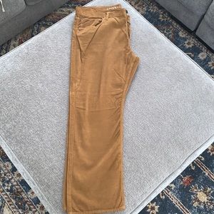 Brown original straight leg Corduroy pants 42x32